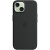 Чехол для мобильного телефона Apple iPhone 15 Silicone Case with MagSafe Black (MT0J3ZM/A)