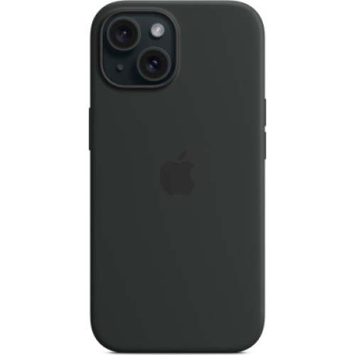 Чехол для мобильного телефона Apple iPhone 15 Silicone Case with MagSafe Black (MT0J3ZM/A)