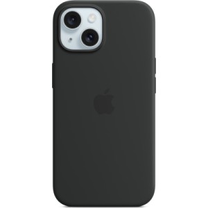 Чехол для мобильного телефона Apple iPhone 15 Silicone Case with MagSafe Black (MT0J3ZM/A)