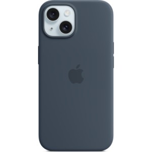Чохол до мобільного телефона Apple iPhone 15 Silicone Case with MagSafe Storm Blue (MT0N3ZM/A)