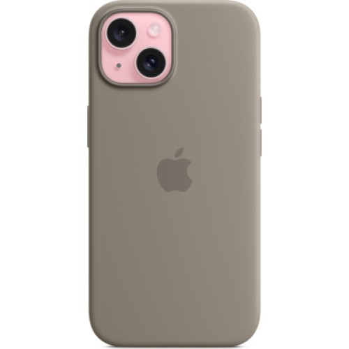 Чехол для мобильного телефона Apple iPhone 15 Silicone Case with MagSafe Clay (MT0Q3ZM/A)