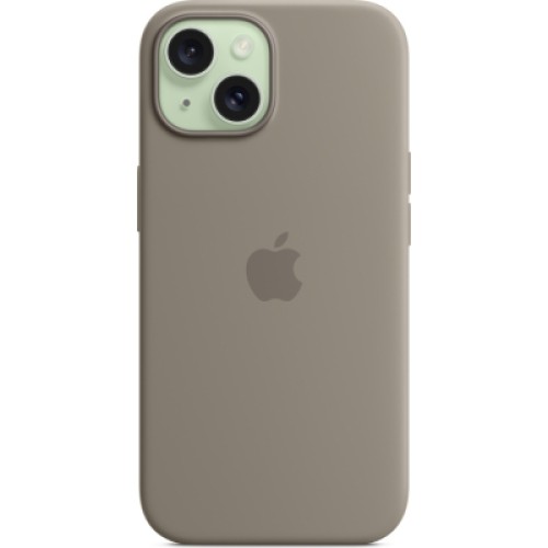 Чехол для мобильного телефона Apple iPhone 15 Silicone Case with MagSafe Clay (MT0Q3ZM/A)