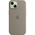 Чехол для мобильного телефона Apple iPhone 15 Silicone Case with MagSafe Clay (MT0Q3ZM/A)