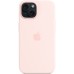 Чехол для мобильного телефона Apple iPhone 15 Silicone Case with MagSafe Light Pink (MT0U3ZM/A) Чехол для мобильного телефона Apple iPhone 15 Silicone Case with MagSafe Light Pink (MT0U3ZM/A)