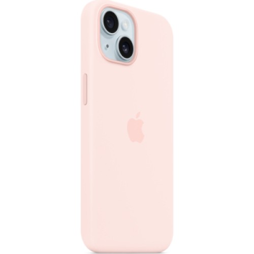 Чехол для мобильного телефона Apple iPhone 15 Silicone Case with MagSafe Light Pink (MT0U3ZM/A) Чехол для мобильного телефона Apple iPhone 15 Silicone Case with MagSafe Light Pink (MT0U3ZM/A)