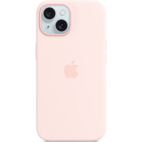 Чехол для мобильного телефона Apple iPhone 15 Silicone Case with MagSafe Light Pink (MT0U3ZM/A) Чехол для мобильного телефона Apple iPhone 15 Silicone Case with MagSafe Light Pink (MT0U3ZM/A)