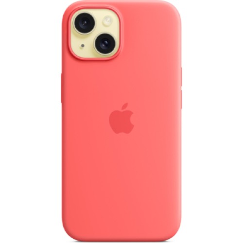 Чехол для мобильного телефона Apple iPhone 15 Silicone Case with MagSafe Guava (MT0V3ZM/A)