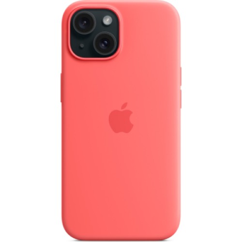 Чехол для мобильного телефона Apple iPhone 15 Silicone Case with MagSafe Guava (MT0V3ZM/A)