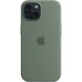 Чехол для мобильного телефона Apple iPhone 15 Silicone Case with MagSafe Cypress (MT0X3ZM/A)