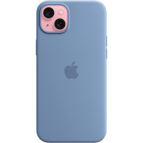Чехол для мобильного телефона Apple iPhone 15 Silicone Case with MagSafe Winter Blue (MT0Y3ZM/A)