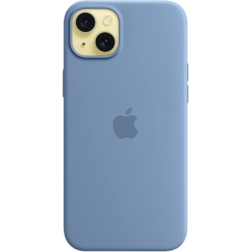 Чехол для мобильного телефона Apple iPhone 15 Silicone Case with MagSafe Winter Blue (MT0Y3ZM/A)