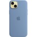 Чехол для мобильного телефона Apple iPhone 15 Silicone Case with MagSafe Winter Blue (MT0Y3ZM/A)