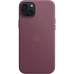 Чехол для мобильного телефона Apple iPhone 15 Plus FineWoven Case with MagSafe Mulberry (MT4A3ZM/A)