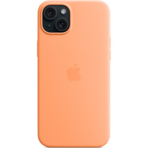 Чехол для мобильного телефона Apple iPhone 15 Plus Silicone Case with MagSafe Orange Sorbet (MT173ZM/A)
