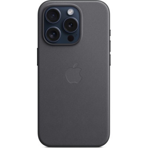 Чехол для мобильного телефона Apple iPhone 15 Pro FineWoven Case with MagSafe Black (MT4H3ZM/A)