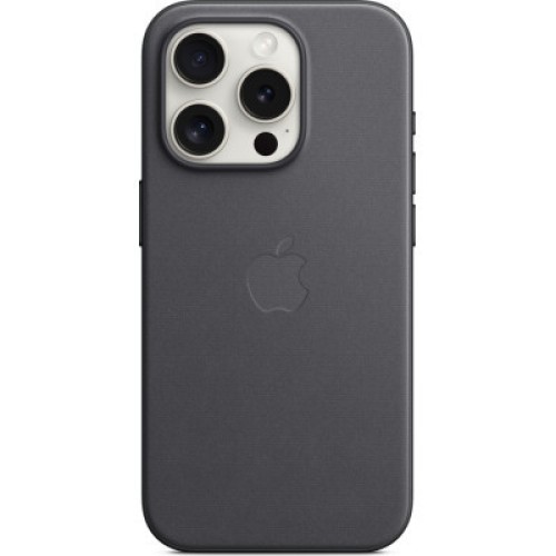 Чехол для мобильного телефона Apple iPhone 15 Pro FineWoven Case with MagSafe Black (MT4H3ZM/A)
