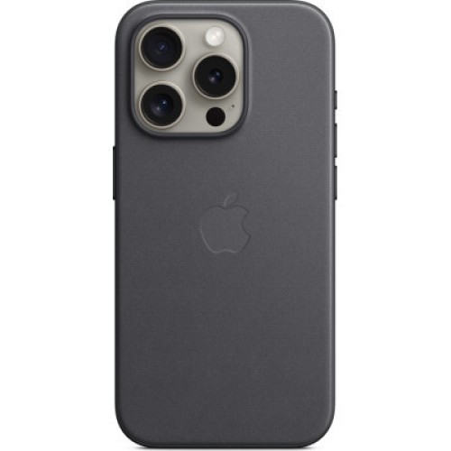 Чехол для мобильного телефона Apple iPhone 15 Pro FineWoven Case with MagSafe Black (MT4H3ZM/A)