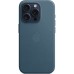 Чехол для мобильного телефона Apple iPhone 15 Pro FineWoven Case with MagSafe Pacific Blue (MT4Q3ZM/A)
