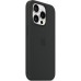 Чехол для мобильного телефона Apple iPhone 15 Pro Silicone Case with MagSafe Black (MT1A3ZM/A)