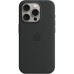 Чехол для мобильного телефона Apple iPhone 15 Pro Silicone Case with MagSafe Black (MT1A3ZM/A)