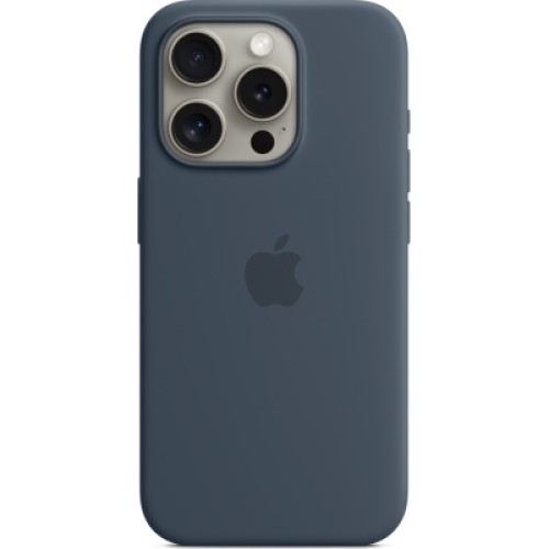 Чехол для мобильного телефона Apple iPhone 15 Pro Silicone Case with MagSafe Storm Blue (MT1D3ZM/A)