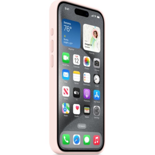 Чехол для мобильного телефона Apple iPhone 15 Pro Silicone Case with MagSafe Light Pink (MT1F3ZM/A)