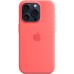 Чехол для мобильного телефона Apple iPhone 15 Pro Silicone Case with MagSafe Guava (MT1G3ZM/A)