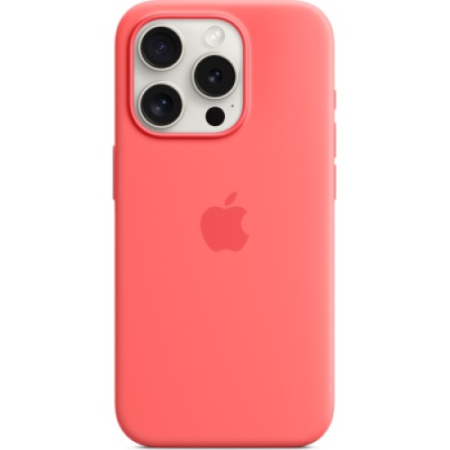 Чехол для мобильного телефона Apple iPhone 15 Pro Silicone Case with MagSafe Guava (MT1G3ZM/A)