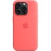 Чехол для мобильного телефона Apple iPhone 15 Pro Silicone Case with MagSafe Guava (MT1G3ZM/A)