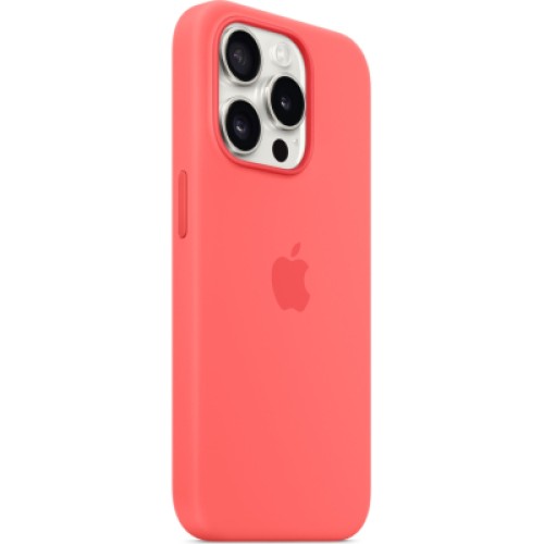 Чехол для мобильного телефона Apple iPhone 15 Pro Silicone Case with MagSafe Guava (MT1G3ZM/A)