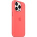 Чехол для мобильного телефона Apple iPhone 15 Pro Silicone Case with MagSafe Guava (MT1G3ZM/A)