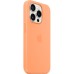 Чехол для мобильного телефона Apple iPhone 15 Pro Silicone Case with MagSafe Orange Sorbet (MT1H3ZM/A)