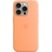 Чехол для мобильного телефона Apple iPhone 15 Pro Silicone Case with MagSafe Orange Sorbet (MT1H3ZM/A)