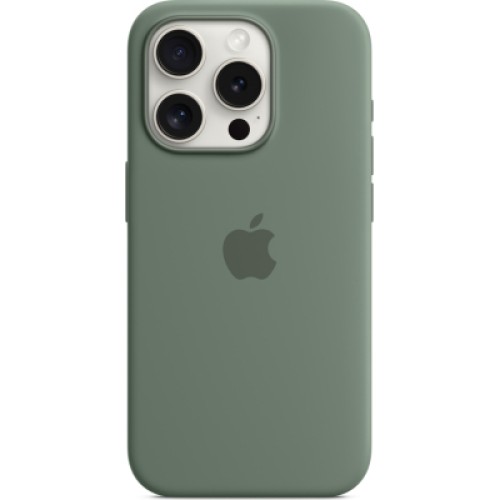 Чехол для мобильного телефона Apple iPhone 15 Pro Silicone Case with MagSafe Cypress (MT1J3ZM/A) Чехол для мобильного телефона Apple iPhone 15 Pro Silicone Case with MagSafe Cypress (MT1J3ZM/A)