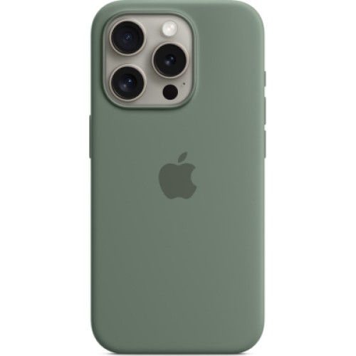 Чехол для мобильного телефона Apple iPhone 15 Pro Silicone Case with MagSafe Cypress (MT1J3ZM/A) Чехол для мобильного телефона Apple iPhone 15 Pro Silicone Case with MagSafe Cypress (MT1J3ZM/A)
