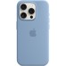 Чехол для мобильного телефона Apple iPhone 15 Pro Silicone Case with MagSafe Winter Blue (MT1L3ZM/A)