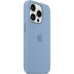 Чехол для мобильного телефона Apple iPhone 15 Pro Silicone Case with MagSafe Winter Blue (MT1L3ZM/A)