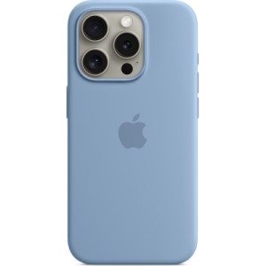 Чехол для мобильного телефона Apple iPhone 15 Pro Silicone Case with MagSafe Winter Blue (MT1L3ZM/A)