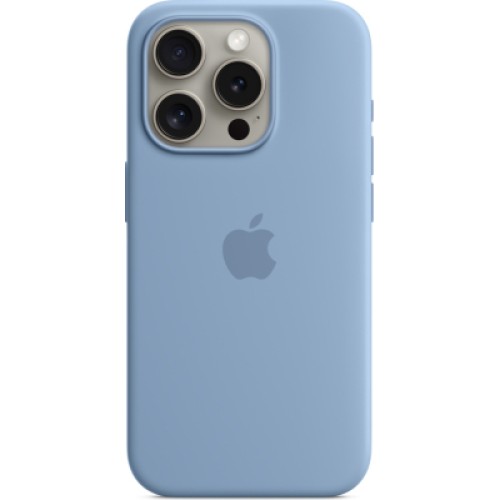Чехол для мобильного телефона Apple iPhone 15 Pro Silicone Case with MagSafe Winter Blue (MT1L3ZM/A)