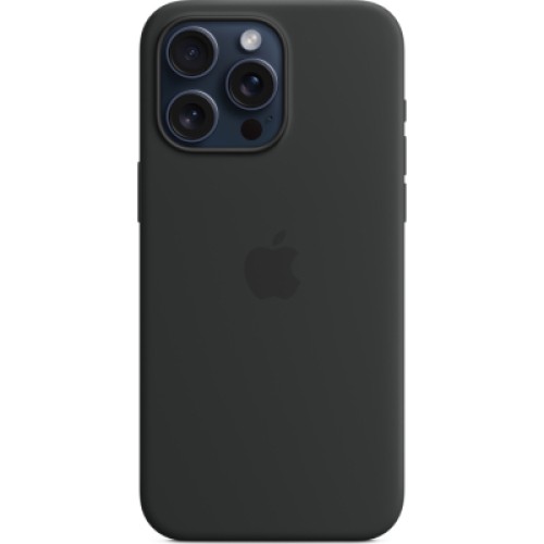 Чехол для мобильного телефона Apple iPhone 15 Pro Max Silicone Case with MagSafe Black (MT1M3ZM/A)
