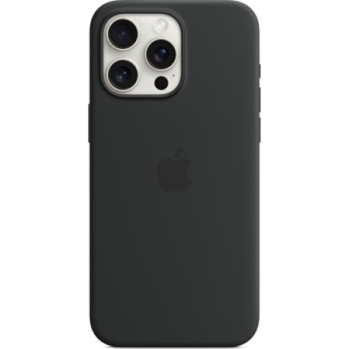 Чехол для мобильного телефона Apple iPhone 15 Pro Max Silicone Case with MagSafe Black (MT1M3ZM/A)