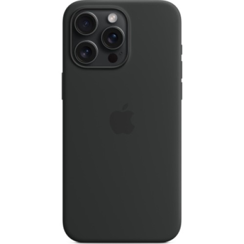 Чехол для мобильного телефона Apple iPhone 15 Pro Max Silicone Case with MagSafe Black (MT1M3ZM/A)