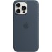 Чехол для мобильного телефона Apple iPhone 15 Pro Max Silicone Case with MagSafe Storm Blue (MT1P3ZM/A)