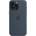 Чехол для мобильного телефона Apple iPhone 15 Pro Max Silicone Case with MagSafe Storm Blue (MT1P3ZM/A)