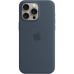 Чехол для мобильного телефона Apple iPhone 15 Pro Max Silicone Case with MagSafe Storm Blue (MT1P3ZM/A)