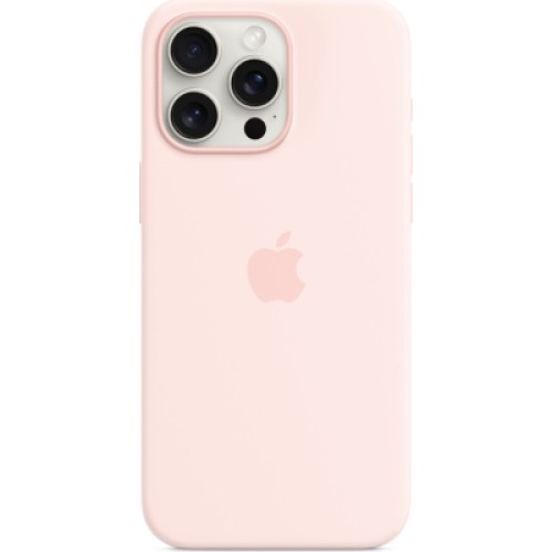 Чехол для мобильного телефона Apple iPhone 15 Pro Max Silicone Case with MagSafe Light Pink (MT1U3ZM/A)