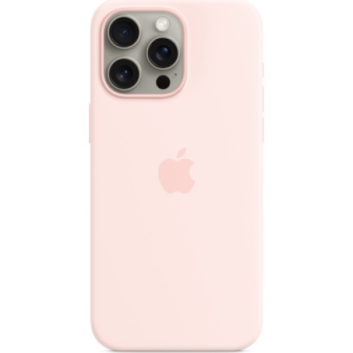 Чехол для мобильного телефона Apple iPhone 15 Pro Max Silicone Case with MagSafe Light Pink (MT1U3ZM/A)