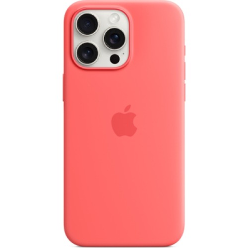 Чехол для мобильного телефона Apple iPhone 15 Pro Max Silicone Case with MagSafe Guava (MT1V3ZM/A)