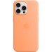 Чехол для мобильного телефона Apple iPhone 15 Pro Max Silicone Case with MagSafe Orange Sorbet (MT1W3ZM/A)