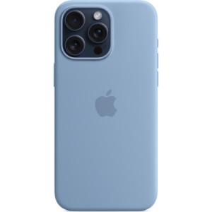 Чохол до мобільного телефона Apple iPhone 15 Pro Max Silicone Case with MagSafe Winter Blue (MT1Y3ZM/A)